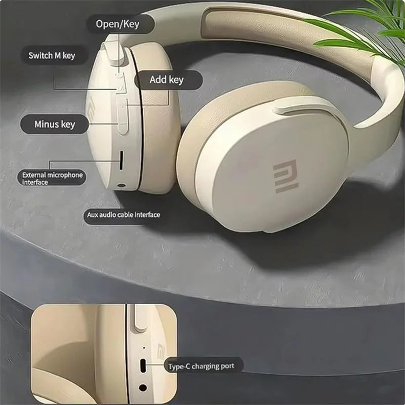 Xiaomi Wireless Bluetooth 5.3 Fones de ouvido P2961 Fone de ouvido original para Samsung iPhone Estéreo Hifi Headset Game Earbuds com microfone